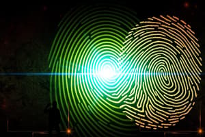 Fingerprint History Quiz