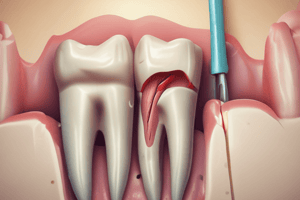 Root Canal Treatment: Cleaning and Shaping