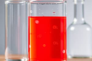 Reactions of Metals and Group 1 Alkali Metals