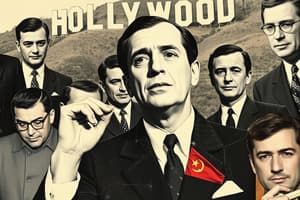 Hollywood Ten Overview and HUAC Investigation