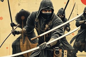 Ninja History and Myth Quiz