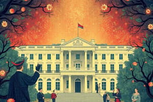 Presidential Powers and Impeachment Quiz