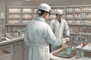 Handling and Storing Laboratory Specimens