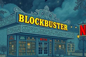 Blockbuster vs Netflix: A Quiz on History