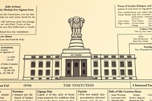 Indian Constitution Overview Quiz