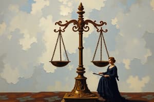 Legal Systems Overview Quiz