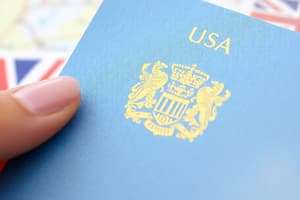 Immigration and Nationality Laws Quiz