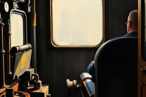 Locomotive Driver's Cab Quiz