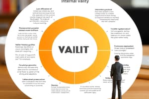 Internal Validity: Definition and threats