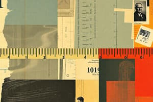 Base Units, Metric System and Measurement