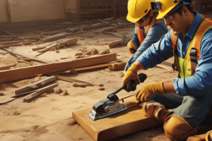 Tool Safety and Work Practices