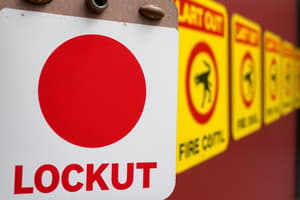 Fire Rescue SOG 300-03: Lockout-Tagout