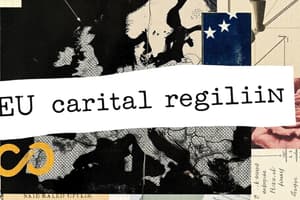 Legal Framework of EU Capital Movement