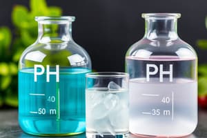 Acids, Bases and pH