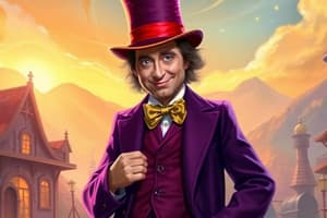 Willy Wonka and the Chocolate Factory Quiz