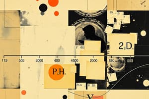 Chemistry Self-Ionisation and pH Scale