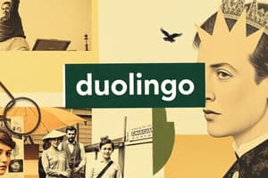 Materi Aplikasi Duolingo