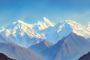 Himalayas: Formation, Geography, and Climate