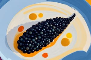 Osetra Caviar Menu Items