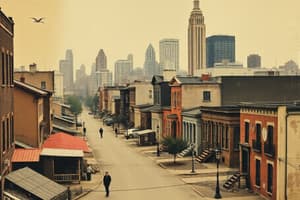 Urban Poverty in America