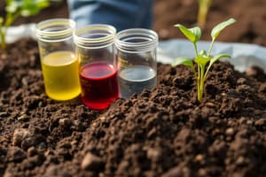 Soil pH Testing Procedure