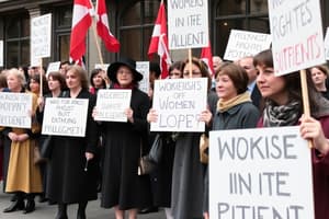 Suffragettes Protests and Arrests