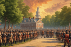 Shays' Rebellion in Massachusetts