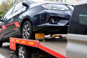 Vehicle Removal Assistance Overview