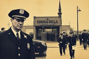 Omaha Police Department Media Policy