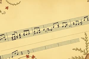 Introduction to Music Notation