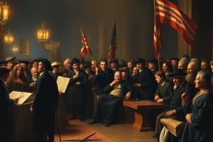 American Revolution Protests and Actions