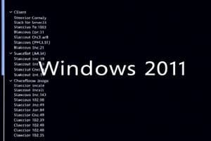 Windows Server 2012 vs Client OS Overview