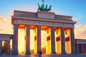 Das Brandenburger Tor Quiz