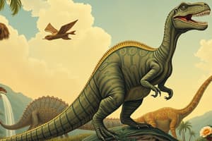 Dinosaur Overview and Mesozoic Era