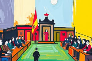 Las Cortes Generales: Funciones y Poderes