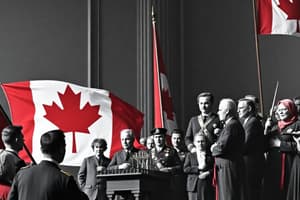 Causes de la Confédération Canadienne