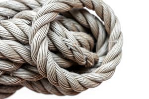 Rope Diameter Calculation Quiz