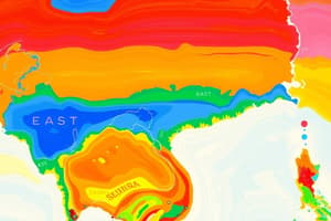 Physical Features: East and Southeast Asia