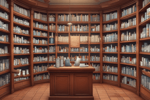 Pharmacy Regulations and Prohibitions