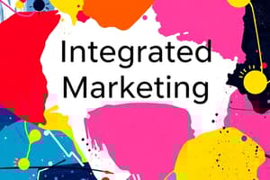 Integrated Marketing Communications