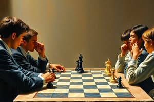 High School Chess Team Performance Overview