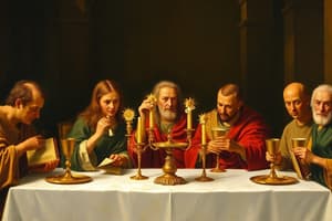 Liturgy of the Eucharist Overview