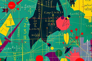 AP Calc BC: Final Formulas Flashcards