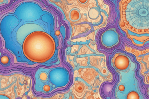 Cell Biology and Signalling: Membrane Transport