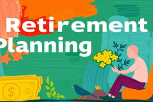 Retirement Planning Quiz