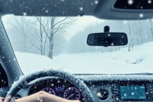 Conducción en Nieve: Seguridad y Técnicas