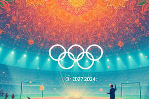 2024 Paris Olympics Additional Sports