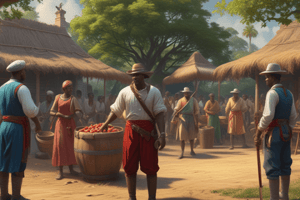 Colonial Economy in America: Slave Trade and Slavery