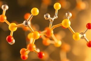 Functional Groups and Macromolecules Quiz