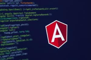 Angular Framework Components and Services